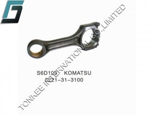 KOMATSU S6D108 ENGINE CONNECTING ROD, 6221-31-3100