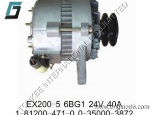 EX200-5 6BG1 alternator