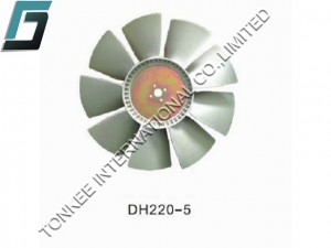 DH220-5 ENGINE FAN BLADE, DH220-5 FAN, DH220-5 ENGINE FAN